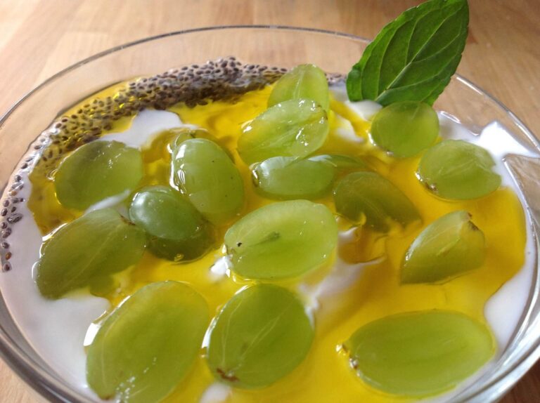 jogurt z olejem