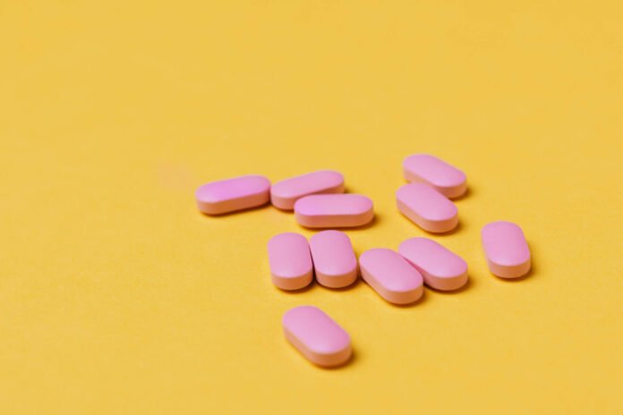 różowe tabletki